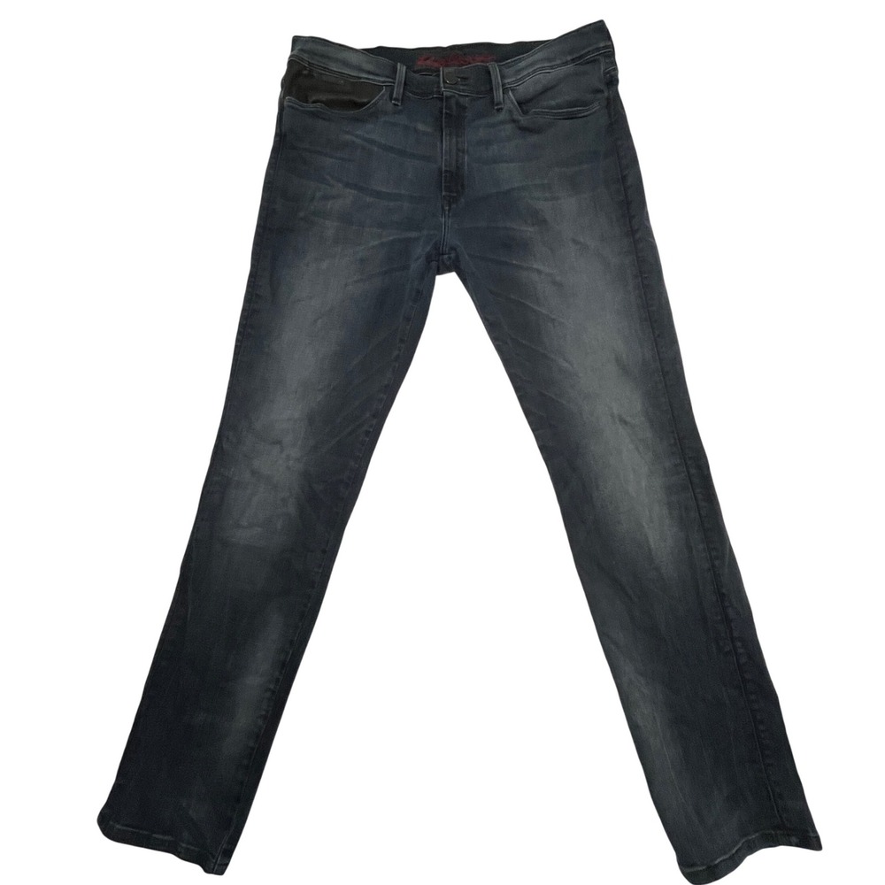 Levi's 511 Redloop Jeans Straight Dark Gray Charcoal Tag 36x34 (Meas. 36.5x32.5)